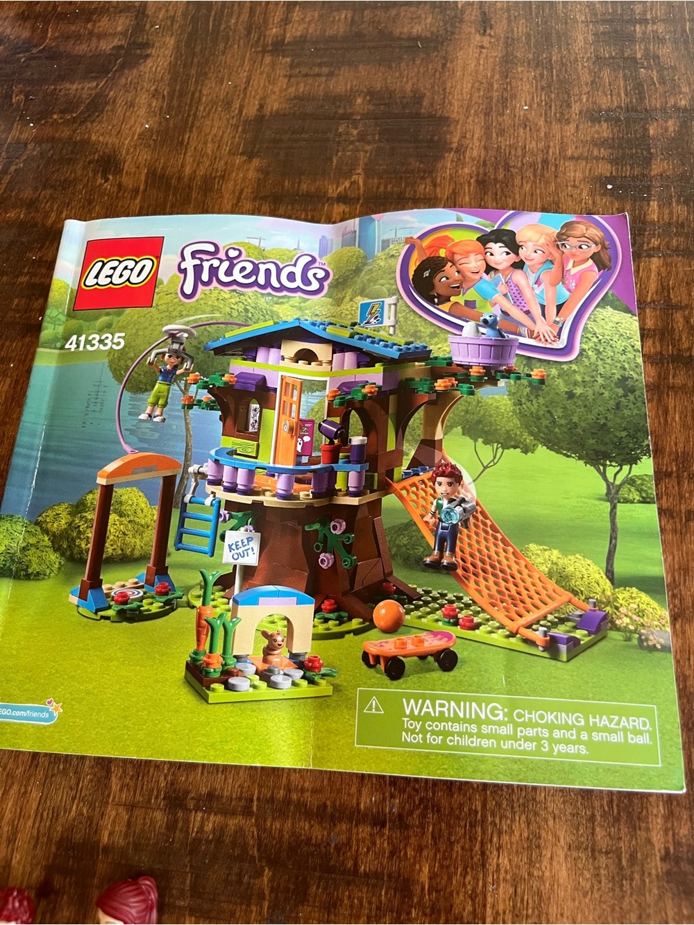 LEGO Friends Tree House Playset - Purple, Green & Orange